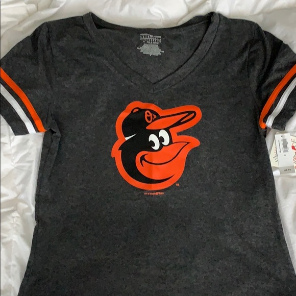 Tops - NWT Women’s Baltimore Orioles V-neck T-shirt.